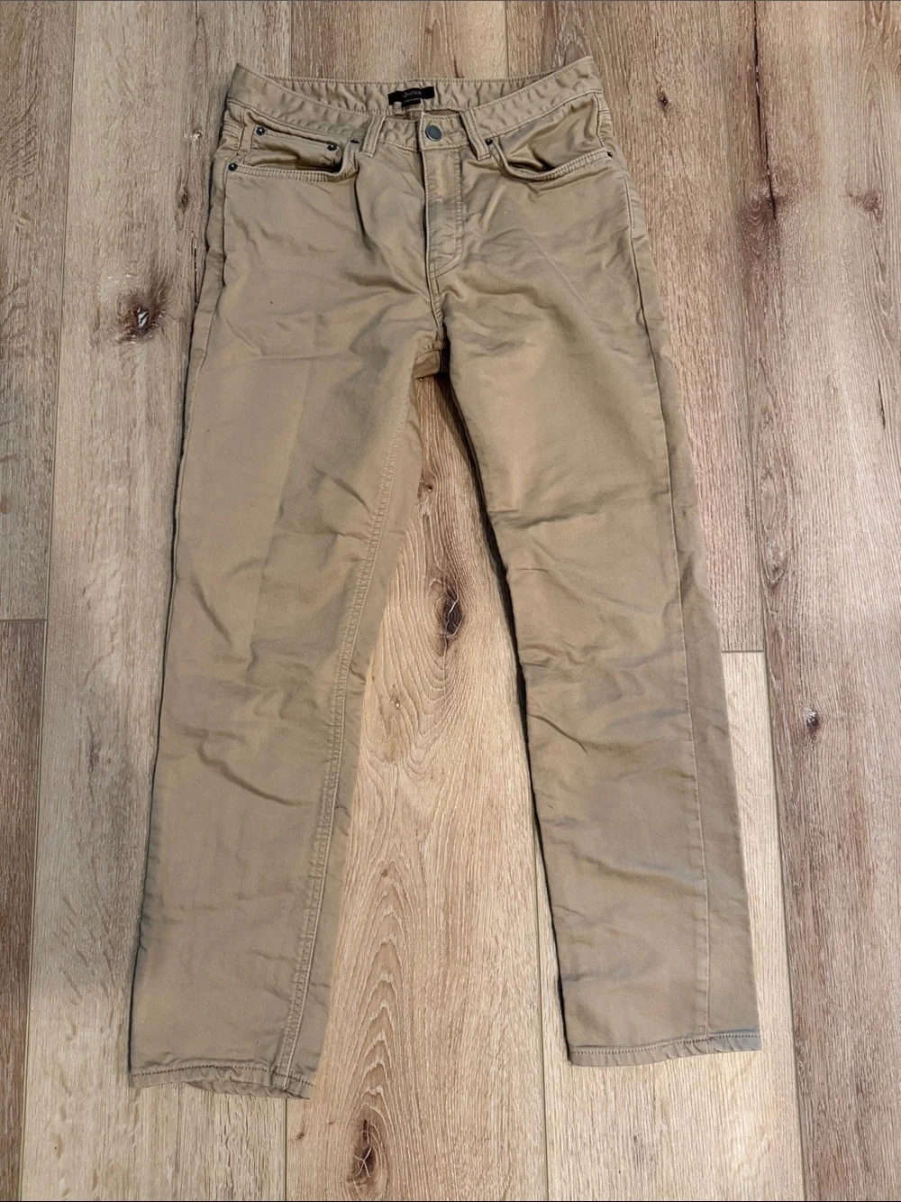 Quince | Men's Slim Fit Khaki Chinos | Tan | size 30x30